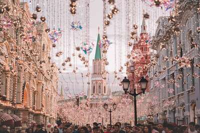 Moscow city view, Russia
Photo by Max Titov on Unsplash