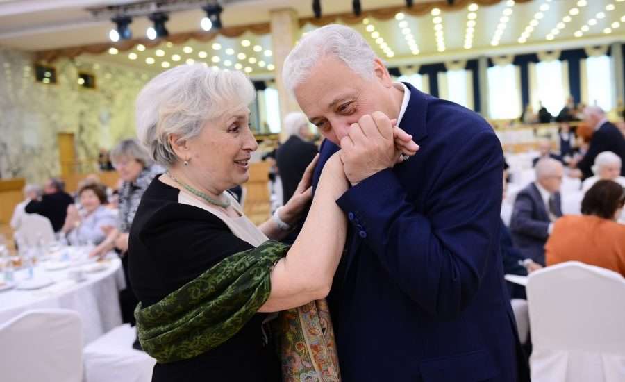 Evening  wear for a Russian river cruise
