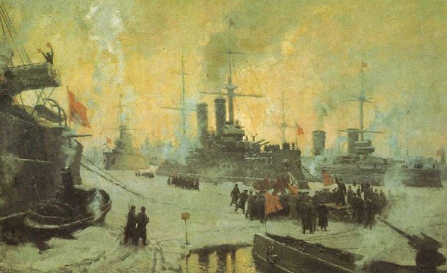 Печатин В.А. Февральская революция в Гельсингфорсе.