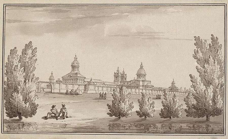 Alexander Nevsky Monastery in the 19th century