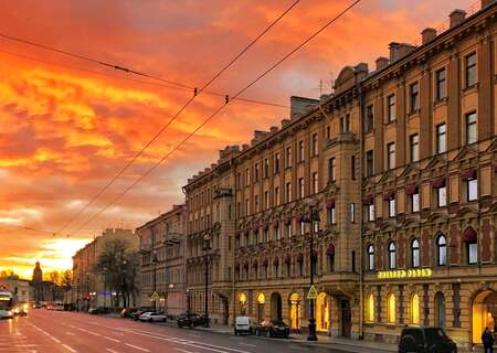 Nevsky prospekt, St Petersburg, Russia