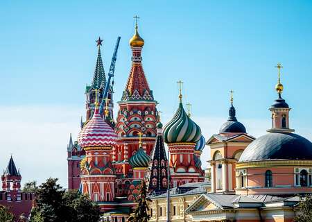 Moscow city view, Russia
Photo by Artem Beliaikin on Unsplash