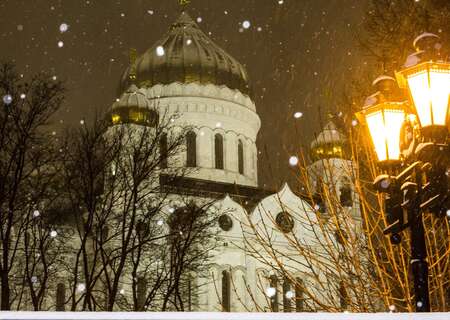 Cathedral of Christ the Saviour, Moscow, Russia