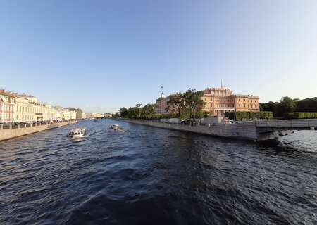 Embankment, St Petersburg, Russia