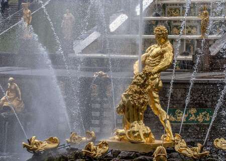 Peterhof, St Petersburg, Russia