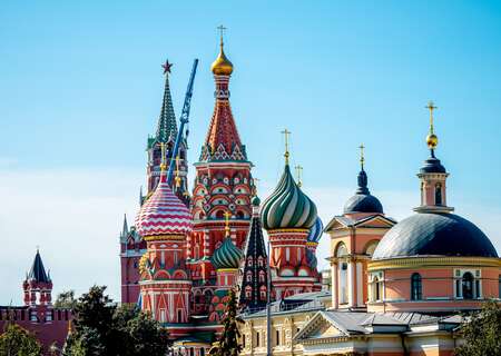 The Red Square, Moscow, Russia