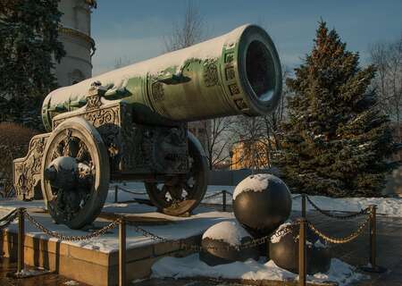 Tsar cannon, Moscow, Russia