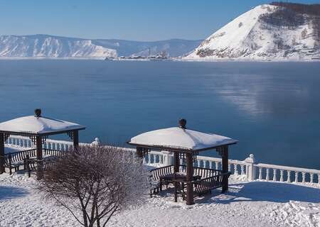 Baikal in Winter, Russia
Photo by jacqueline macou website Pixabay 